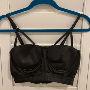 Black Strappy Bustier
